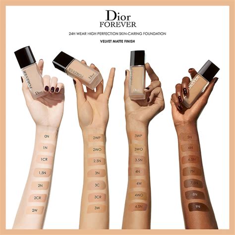 dior matte foundation shades|dior forever matte foundation 2n.